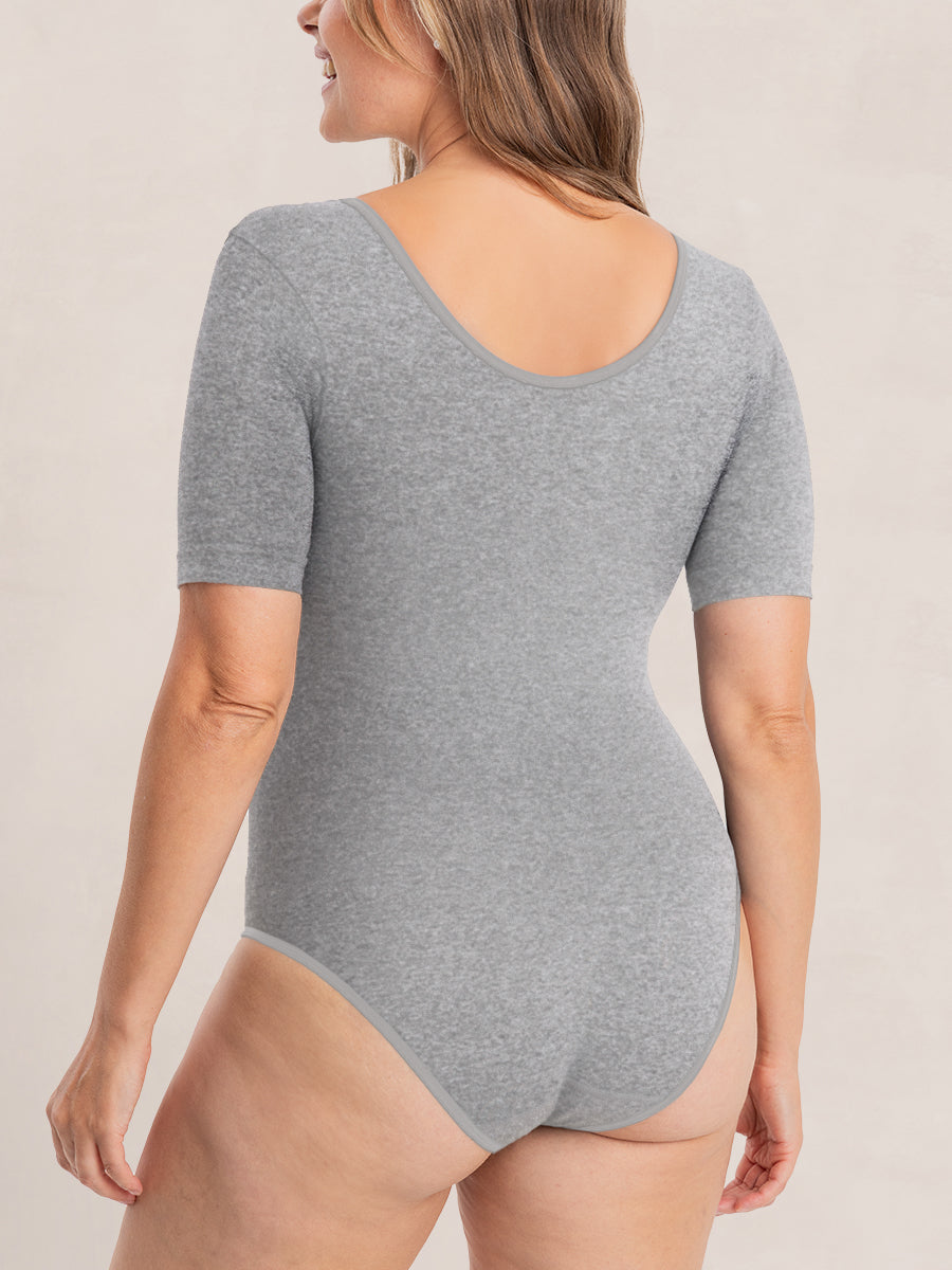 Shapermint Essentials All Day Every Day Short Sleeve Bodysuit