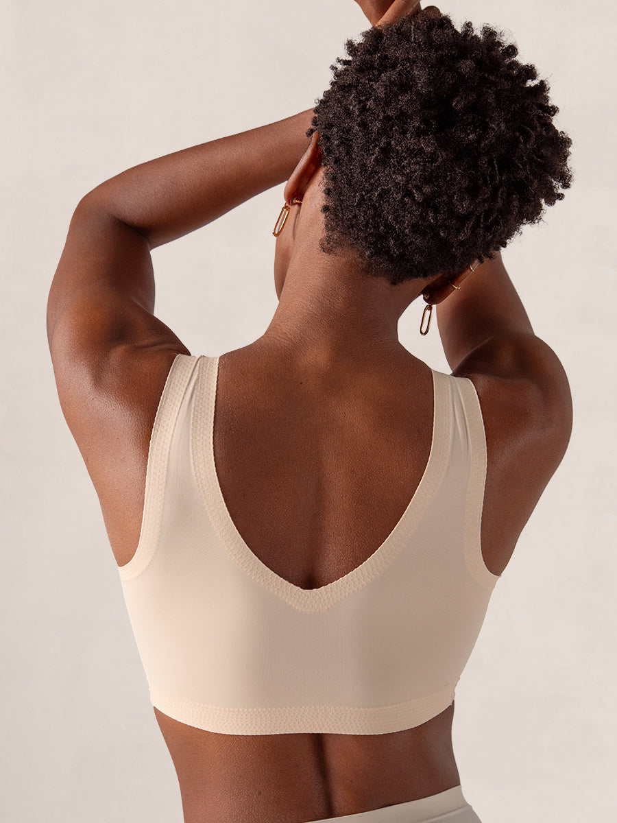 Truekind® Everyday Comfort V-Neck Bralette