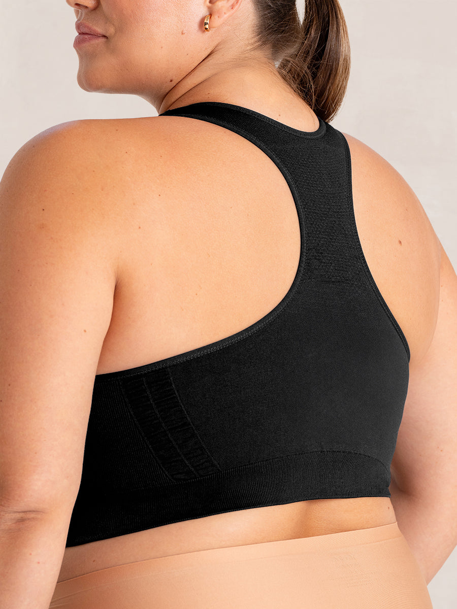 Truekind® Seamless Racerback Sports Bra