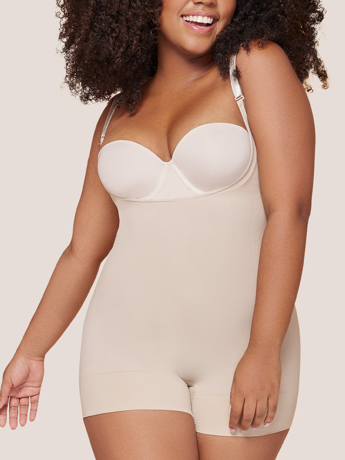 Curveez® Second Skin Hip Hugger Bodysuit