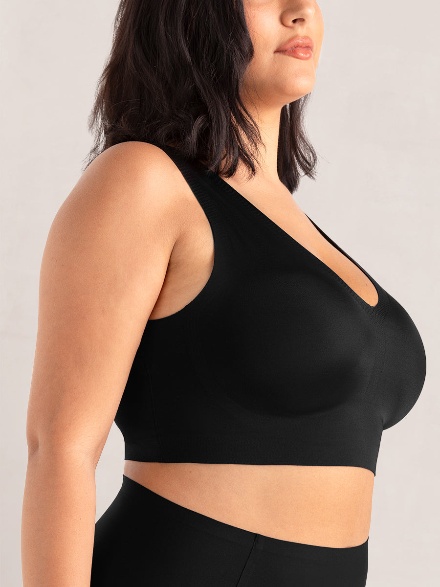 Truekind® Everyday Comfort V-Neck Bralette
