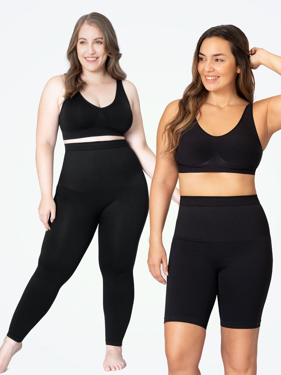 Bundle Shapermint Essentials - 1 High Waisted Shaping Leggings + 1 Bikeshort