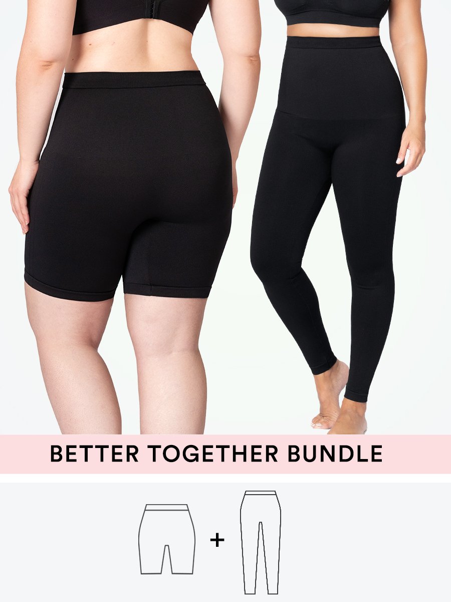 Bundle Shapermint Essentials - 1 High Waisted Shaping Leggings + 1 Bikeshort