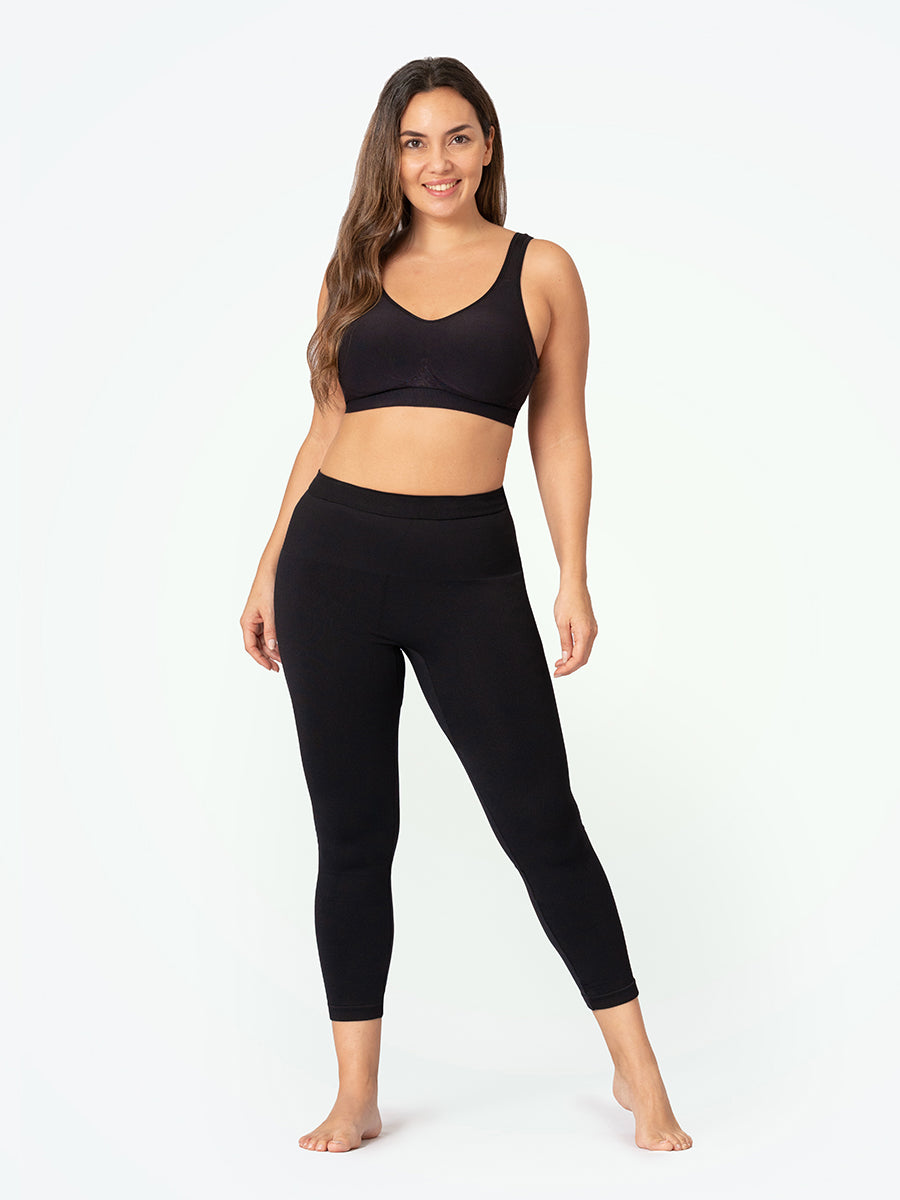 Bundle Shapermint Essentials - 1 High Waisted Shaping Leggings + 1 Capri + 1 Bikeshort