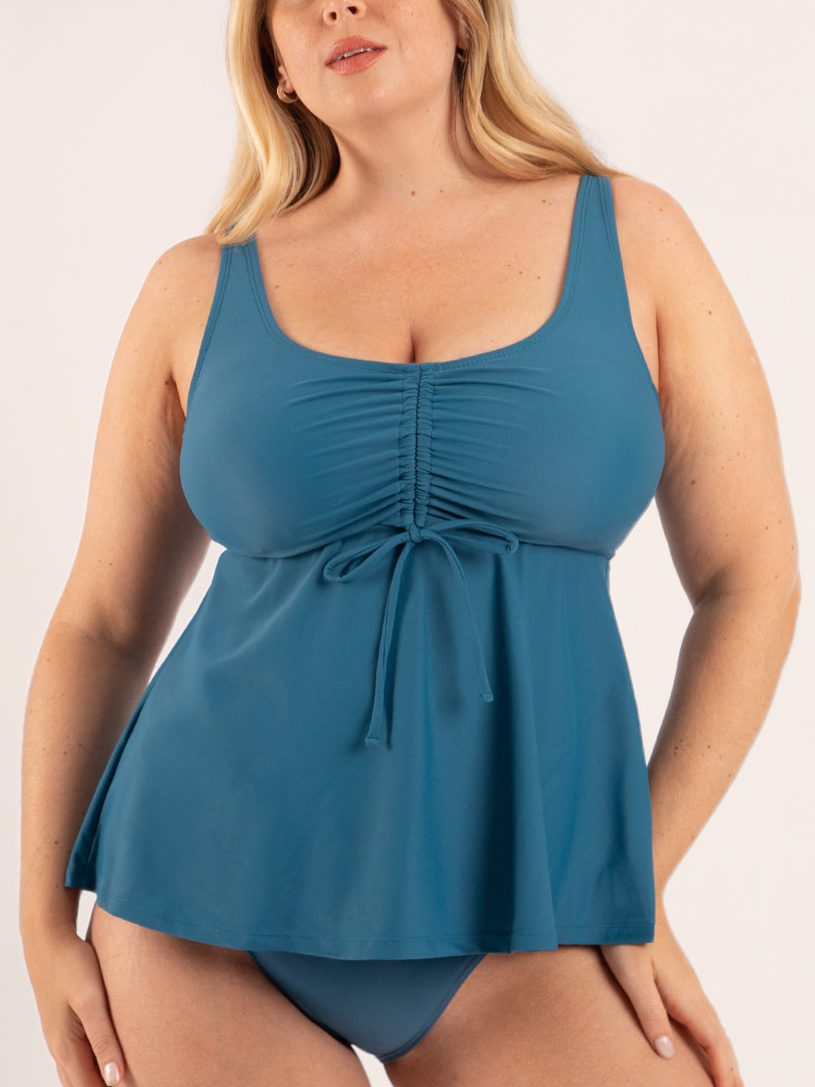 Bundle Shapermint Essentials - 1 Bikini Bottom + 1 Tie-Front Tankini