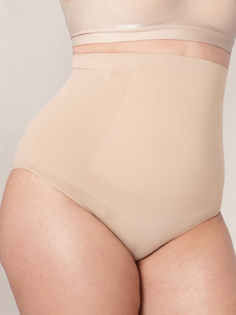 Bundle Shapermint Essentials - 1 High Waisted Shaper Thong + 1 High Waisted Shaper Boyshort + 1 High Waisted Shaping Panty