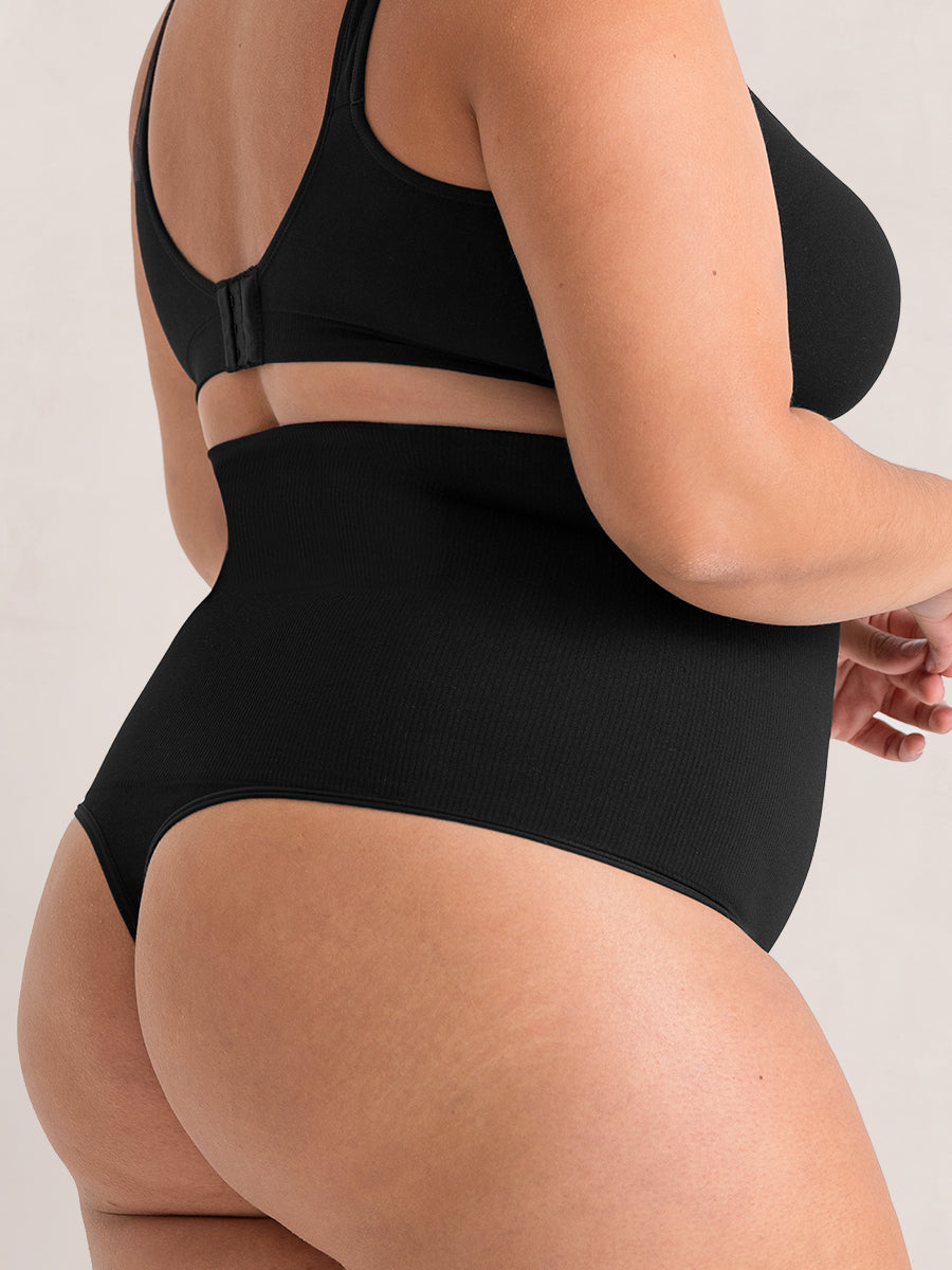 Bundle Shapermint Essentials - 1 High Waisted Shaper Thong + 1 High Waisted Shaper Boyshort + 1 High Waisted Shaping Panty