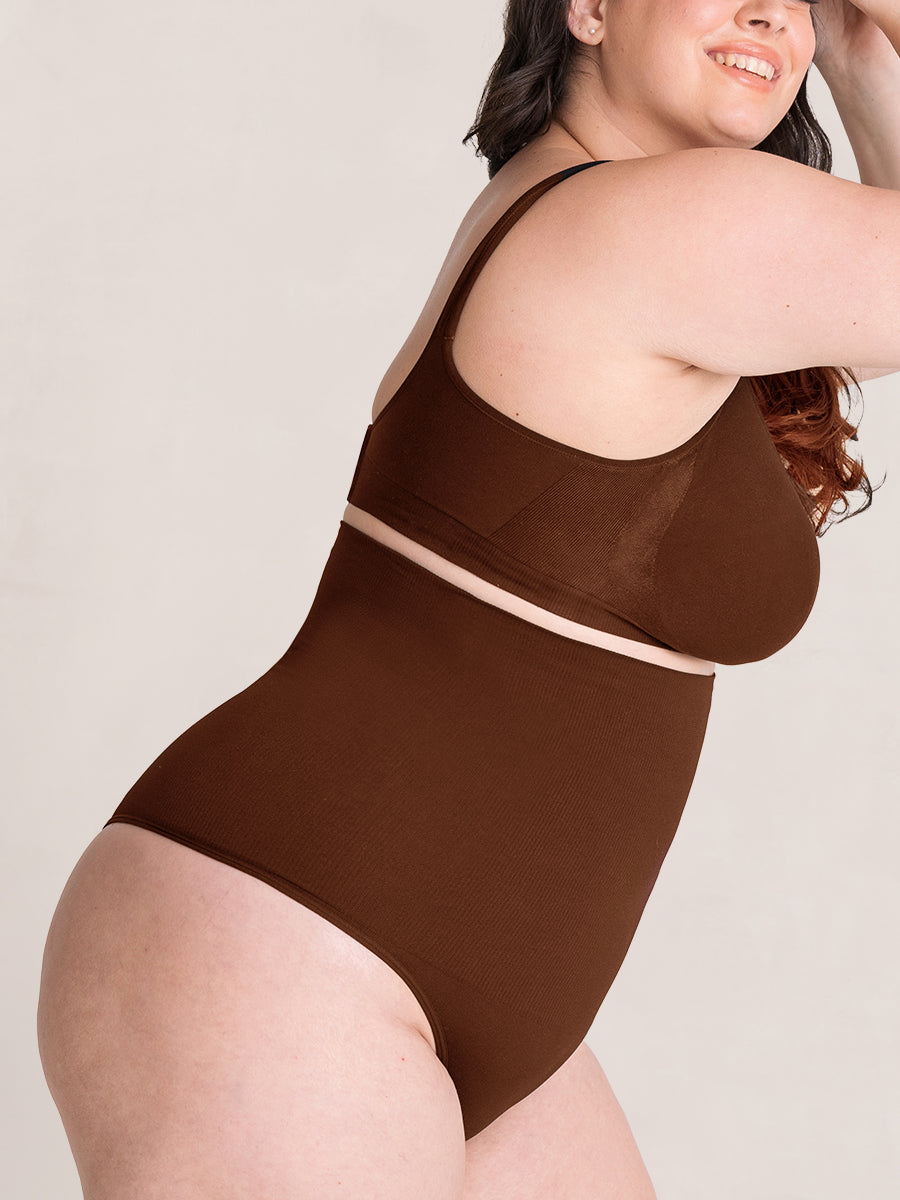 Bundle Shapermint Essentials - 1 High Waisted Shaper Thong + 1 High Waisted Shaper Boyshort + 1 High Waisted Shaping Panty