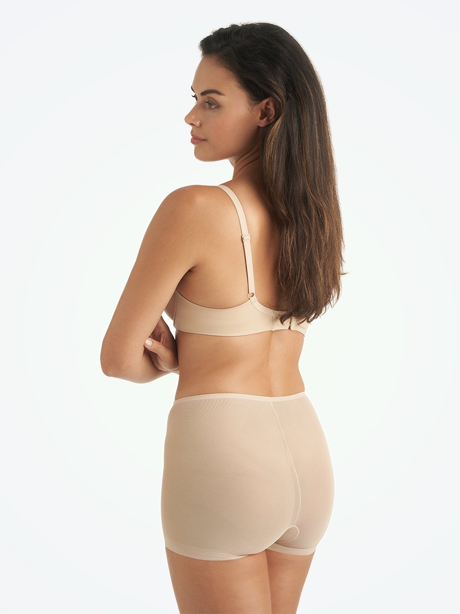 TC Wonderful Edge® Mesh & Microfiber Boyshort